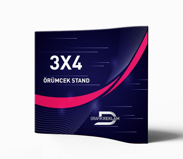 3X4 Oval Örümcek Stand